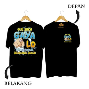 Kaos Kata-kata Dewasa Lengan Pendek Keren dan Kekinian MT-1384 Baju Distro Combed Pria Pasangan Panjang Oblong Nyaman Lembut Katun Wanita Tangan Hitam Polos cowok bajudistro Atasan Couple Kerja