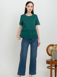 Gambar SISTER'S Blouse - Blus Atasan Wanita Katun Bordir S9267 (JS) - Hijau , M (T2) dari Sisters Fashion Group Kota Administrasi Jakarta Utara 4 Tokopedia