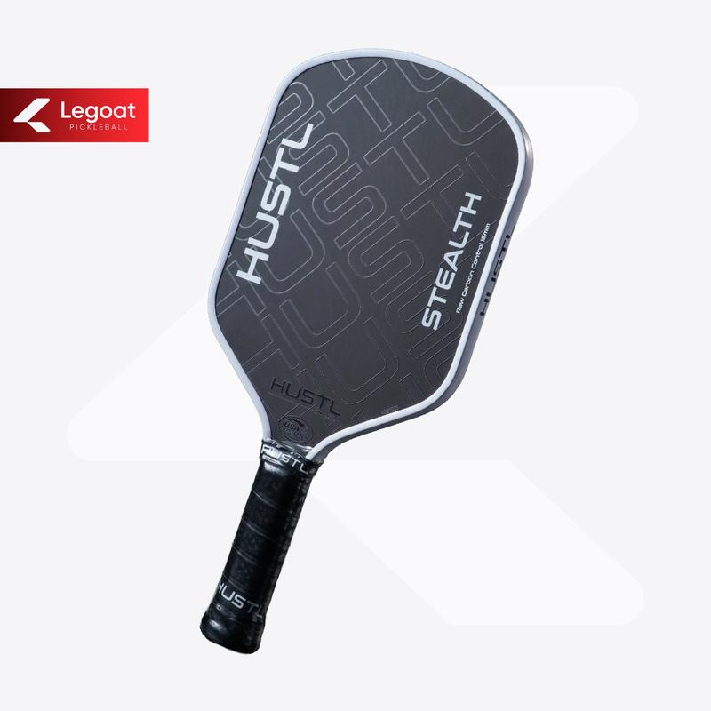 VỢT PICKLEBALL HUSTL STEALTH RAW CARBON 16MM CHÍNH HÃNG