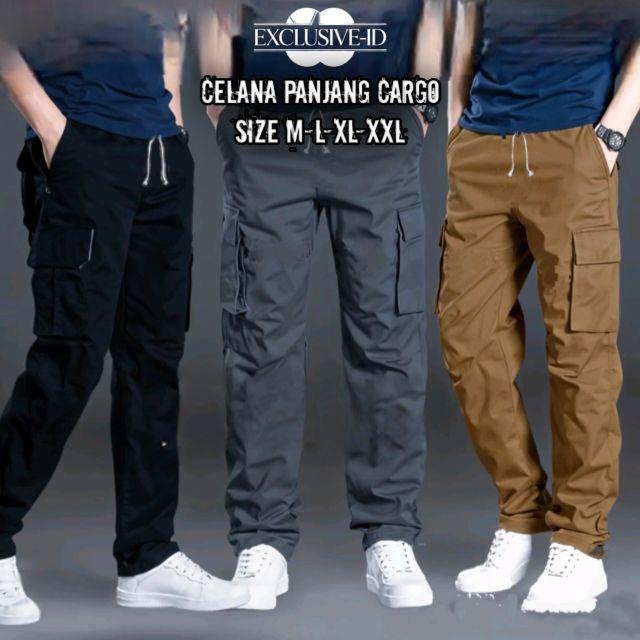 Celana Cargo Panjang Pria Series Premium / Celana Panjang Pria / Celana Cargo Panjang size M-XXL Kain Nyaman Outdoor Twill Celana Cargo Panjang Pria Series Premium / Celana Panjang Pria / Celana Cargo Panjang size M-XXL Kain Nyaman Outdoor Twill