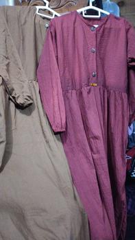 Product Review of MIDI DRESS POLOS GAMIS MUSLIM BAHAN POLO LINEN PREMIUM from ** h**f 2