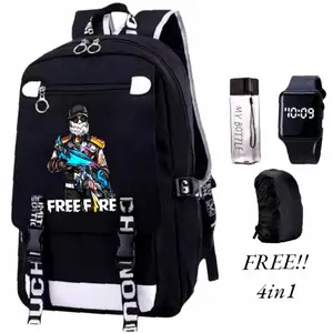 Tas Ransel Sekolah Anak Laki-Laki FF BK 0134 Tas Ransel Bahu GandaTas Laptop Mochila Anak | Hot Item
