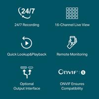 Gambar NVR 16CH VIGI NVR1016H - Support ONVIF Two Way Audio IP Camera CCTV Up To 8MP - NVR ONLY dari MyOnlineCCTV Kota Administrasi Jakarta Barat 2 Tokopedia
