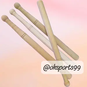 Tongkat Kasti Pemukul Kasti Soft Ball Murah Bahan Kayu Solid Panjang 54 Cm Olahraga