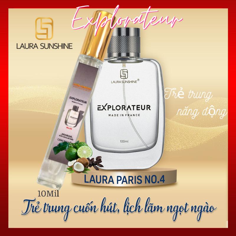 Nước Hoa Nam Explorateur Laura Paris No4 - Chai chiết - Laura Sunshine Nhật Kim Anh