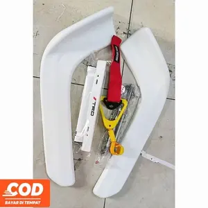 WINGLET PELINDUNG BUMPER+HIDROLIS+DUDUKANPLAT+TOWINGSTRAP+HANDGRIP BUSWAY Aksesoris Car