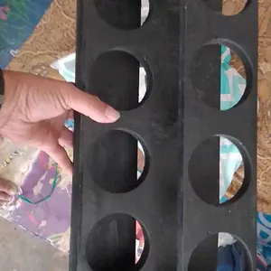 Kayu Rak Botol Marjan Diameter 7cm Botol 500ml Bahan Jati Belanda Tahan Rayap Kuat Kokoh Cocok Untuk Naro Botol