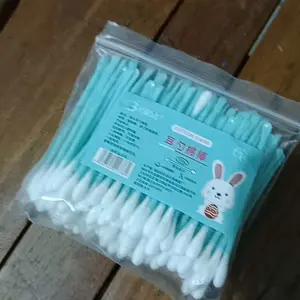 KIOS SERBA - COTTON BUD 2 IN 1 100PCS H650 KOREK KUPING SUPER LEMBUT PEMBERSIH TELINGA 2 SISI