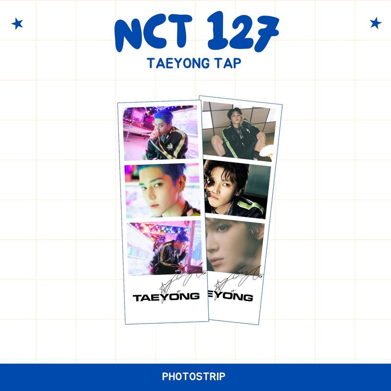 PHOTO STRIP NCT 127 TAP (HARGA 1 PCS + LAMINASI 2SISI) FOTO STRIPS TANDA TANGAN TTD KPOP IDOL KOREA PREMIUM MURAH UNOFFICIAL TAEIL JOHNNY DOYOUNG YUTA JAEHYUN WINWIN JUNGWOO MARK HAECHAN TAEYONG READY STOCK ! 0
