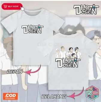 Dhot Design Kaos Anak Dhot Design GENG 4G Baju Dhot Design Anak Depan Belakang 1