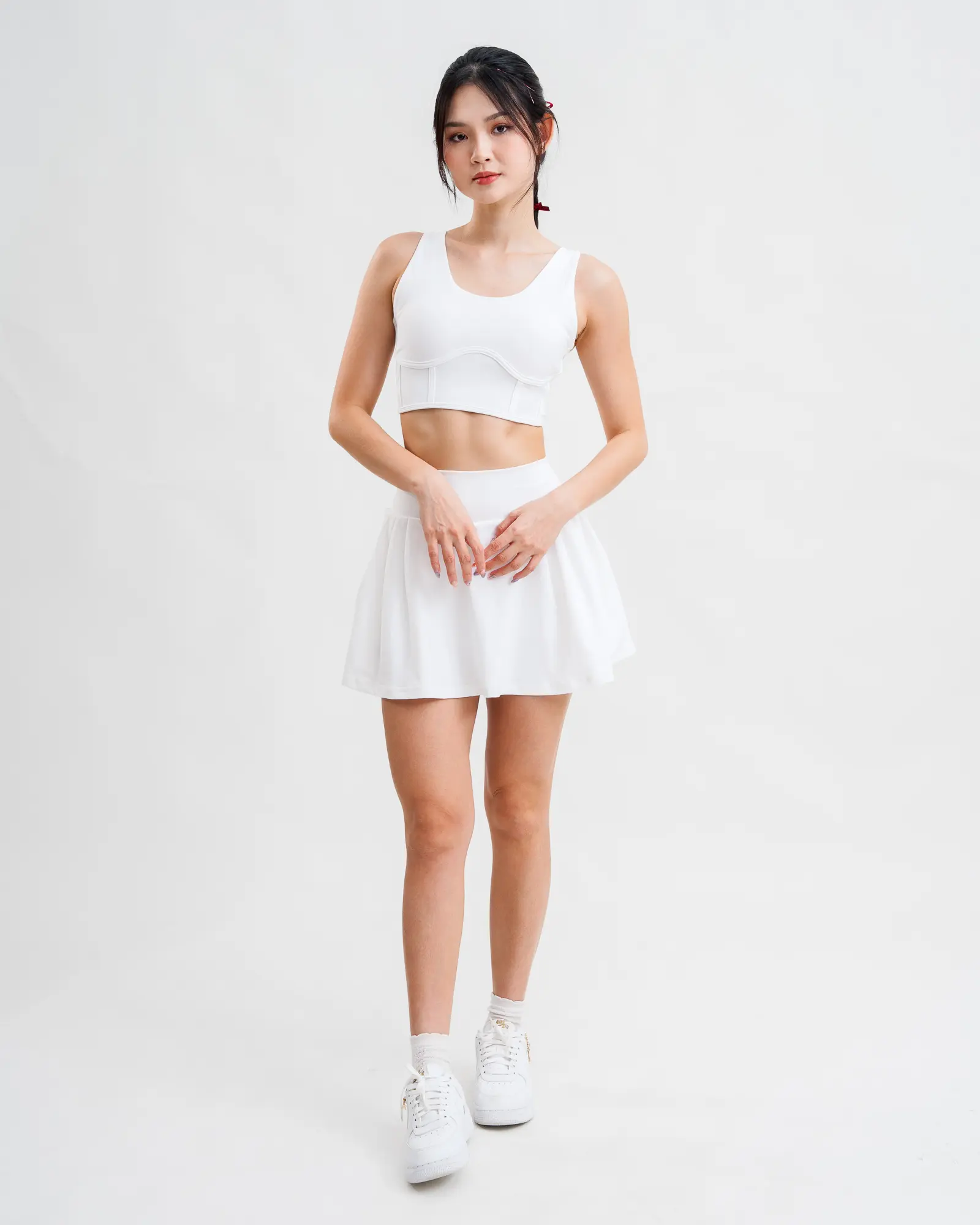 GymSquadActive Pure Harmony Skirt in White