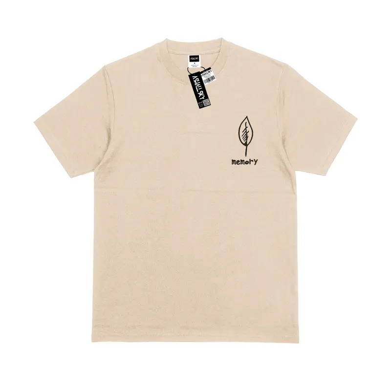 Cartel.inv  T-shirt Distro Pria/Wanita Motif Memory Kaos Pria Wanita Kaos Distro Warna Cream Kaos Katun 0