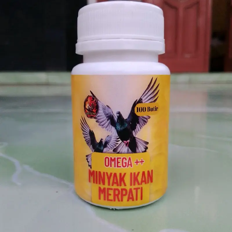 Vitamin Minyak Ikan Burung Isi 100 Capsul 5