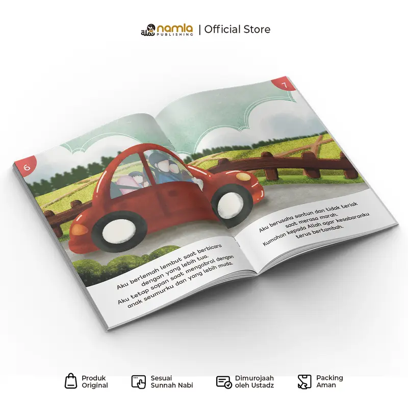 Buku Anak Aku Menghormati Orang Lain karena Allah - Seri Adab dan Akhlak 1