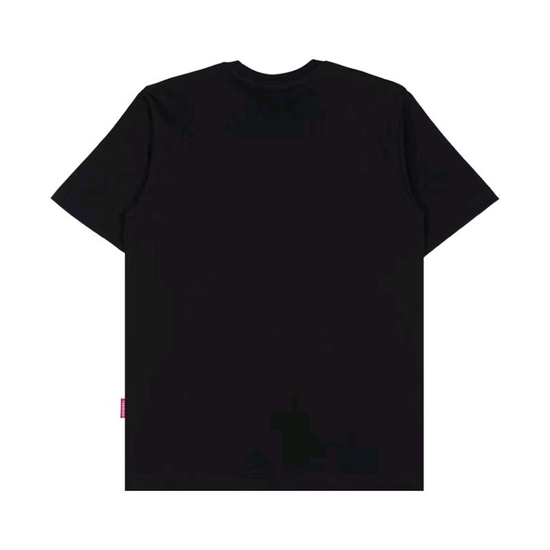 T-shirt skaters refraction UG027 hitam lengan pendek unisex. Kain Kaos Katun Combed Tangan Nyaman Tebal Distro Cowok Bandung Sablon Polyester Baju Pria Lembut Wanita Polos Dewasa Panjang High 4