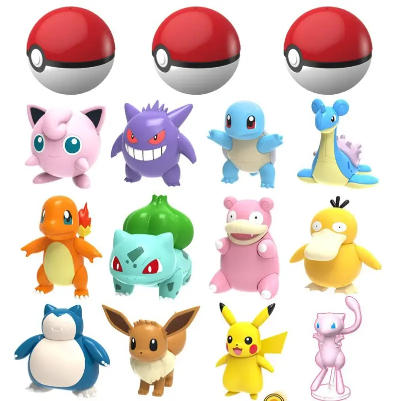 LDCX Pokemon Model Kit Assembly Figure Series TERMASUK POKEBALL