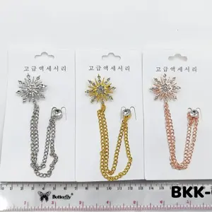 Bros rantai bros kebaya set bros 1 set bros hijab murah aksesoris rantai baju jas