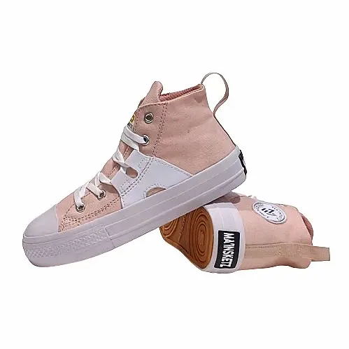 MA'INSKETZ sepatu boot anak perempuan sepatu sneaker anak cv haig peach fashion 1
