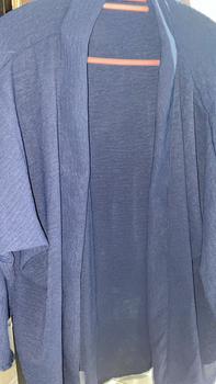 Product Review of NEW INN [SET CARDIGAN FREE SHAWL] SHAWL CUTTING BULAT 1.8 METER KAIN CEY CREPE Cotton Sleeve from S**y 0