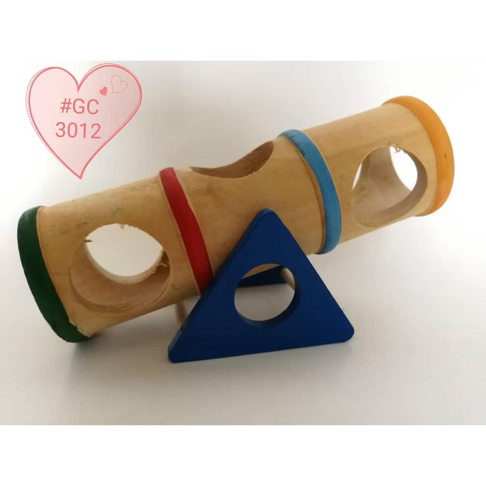 Hamster Seesaw GC-3012 Wooden Furniture Perabot Kayu Jungkat-jungkit