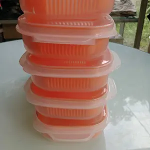 KOTAK PENYIMPANAN MAKANAN DENGAN SARINGAN FOOD STORAGE BAHAN BERKUALITAS ANTI PANAS DAN DINGIN