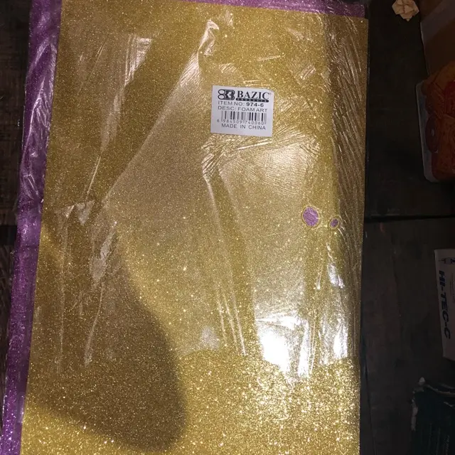 Busa glitter 40x60 satuan per lembar ada 24 warna varian