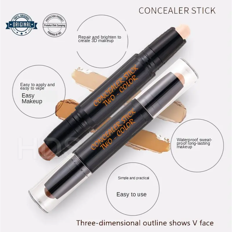 Concealer Stick Highlighter Makeup Wajah untuk Rias Wajah - Bronzer 3
