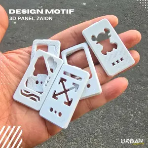 Hiasan 3D Backdoor Zaion Motif Design Panel by URBAN DISTRICT