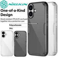 Gambar Nillkin Nature Pro Case iPhone 17 - for iPhone 17 - i17 - No Mag and Magsafe Magnetic for Magnet Holder - Acrylic Clear Transparent Transparan Casing PC TPU Cover Rugged Hybrid Hard Back Soft Bumper Fit HP - No Mag Clear dari Logay Acc Kota Bandung 2 Tokopedia