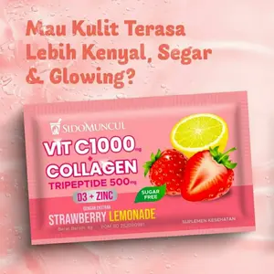 C+ Collagen Tripeptide Vitamin C1000 Sido Muncul / SidoMuncul