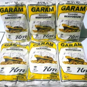 KM Garam Cap KM 500 Gram - Garam Konsumsi Beryodium Terdaftar Murni untuk Kebutuhan Harian Anda