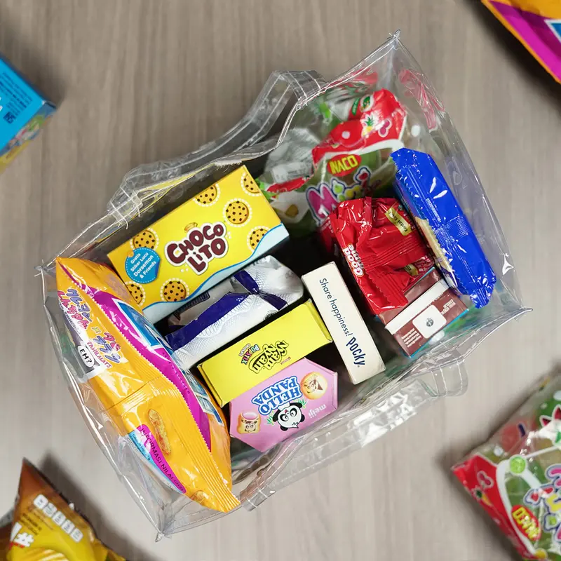 Tas Ultah Muat Kotak Bento / Tas Ulang tahun Anak / Goodie Bag MIKA TRANSPARAN 4