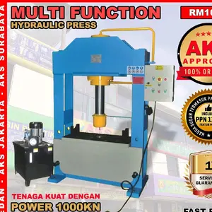 Hydraulic Press Brake Multifungsi 100Ton Mesin Bench Press AKS RM100T