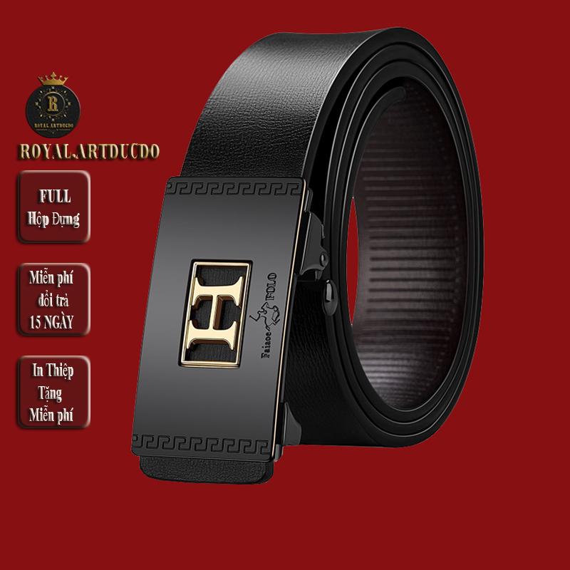 Thắt lưng nam cao cấp FaiaoePOLO Full hộp Đựng tuí xách POLO 08