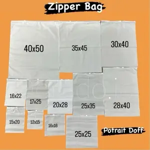 [POTRAIT] ZIPPER STORAGE BAG ORGANIZER POLOS / ZIPPER BAG / ZIPPER STORAGE / PLASTIK ZIP