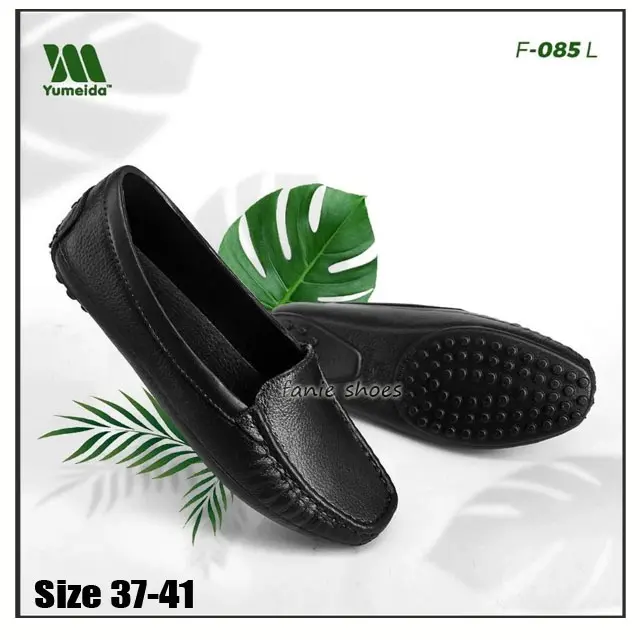 Sepatu Karet Wanita YUMEIDA 085 Size 37-41 Sepatu Kerja Karet Hitam Sepatu Karet Wanita Pantofel Slip On Wanita