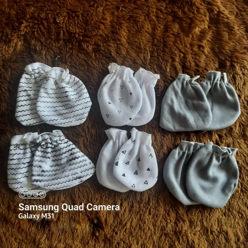 3 pasang sartaki bayi sarung tangan dan kaki bayi PROFIT series terbaru