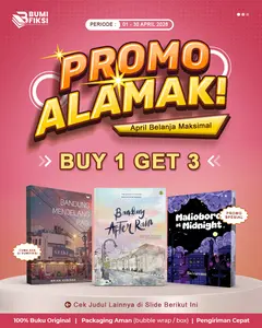 Promo Novel ALAMAK Buy 1 Get 3 - Bumi Fiksi