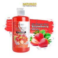 Gambar NATURIZO PAKET Shampoo Salon Daily STRAWBERRY Shampo & Conditioner MASTAKA - Botol 500 dari NATURIZO Kota Bogor 5 Tokopedia
