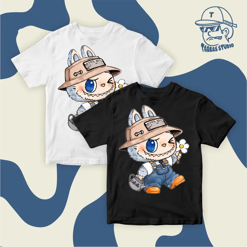 Baju Kaos Anak Motif Labubu untuk Fashion Anak-anak