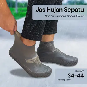 ERNESTNM Jas Hujan Sepatu Anti Air Shoes Cover Silicone Non Slip - EM01