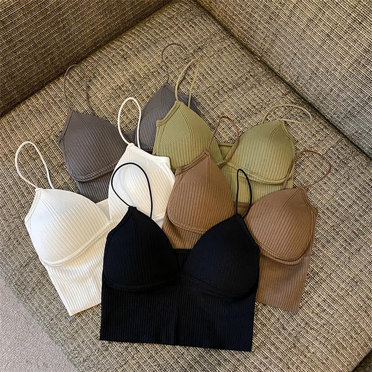 Amiera BR086 Bra Tanktop Wanita BH Atasan Wanita Korean Croptop Fit Spandex Singlet Nyaman 4