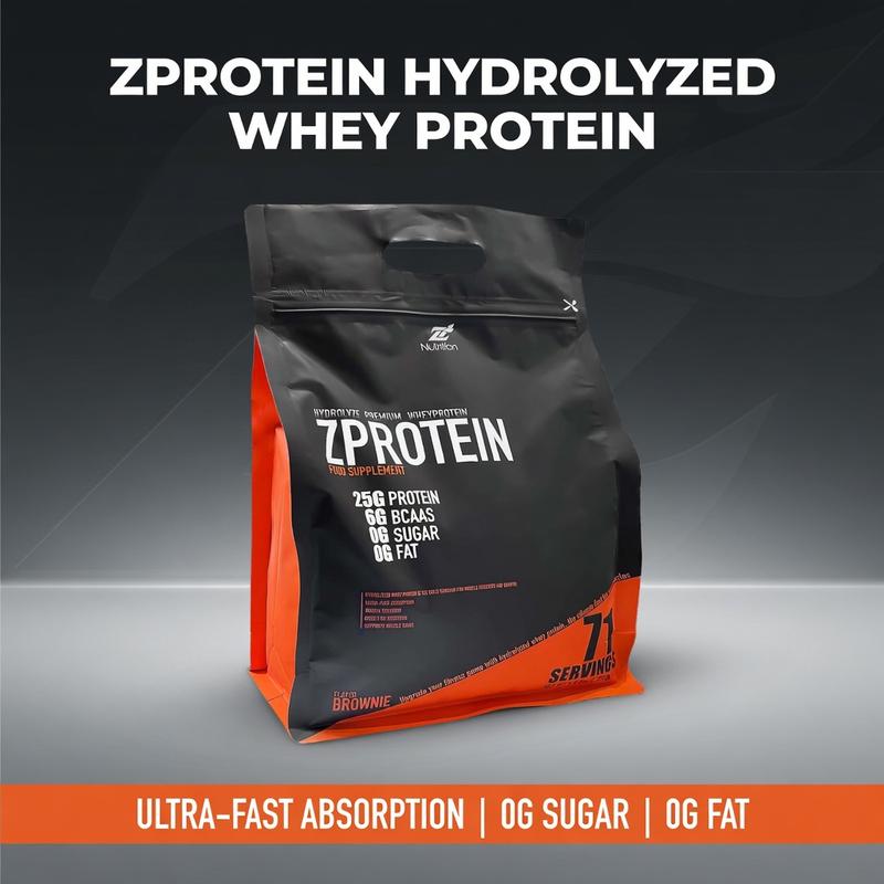 [TẶNG SHAKER] Bột Whey Thủy Phân ZPROTEIN Hydrolyzed Whey Protein 5LBS (2.3kg)