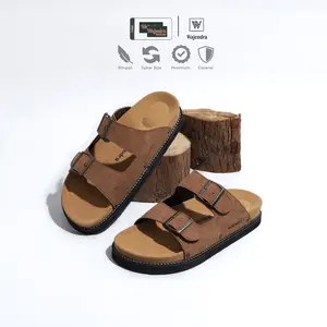 Wajendra - Banda Brown v2 - Sandal Casual Pria