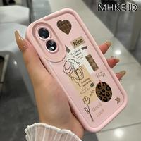 Gambar MHKEID Casing Hp untuk OPPO A18 A38 Case Pola Motif Macan Tutul Kasing Anti Sidik Jari Kesing Cesing Silikon Softcase Casing - Gaya1, OPPO A18 dari MHKEID MALL Kab. Tangerang 3 Tokopedia