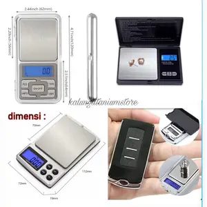 KTS-Timbangan Digital Emas 200gr Akurasi 0.01gr