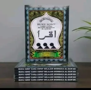 BUKU;IQRA  ANAK JILID I -6 Cara cepat membaca Al-Qur'an, Ukuran besar