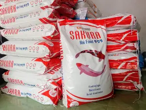 Sakura koi food 10kg  size 2mm dan 5mm pelet ikan koi ikan hias koki komet