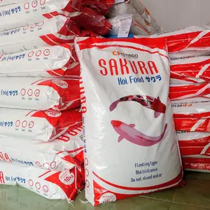 Sakura koi food 10kg  size 2mm dan 5mm pelet ikan koi ikan hias koki komet