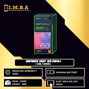 INFINIX HOT 60 PRO PLUS (8GB/256GB) GARANSI RESMI